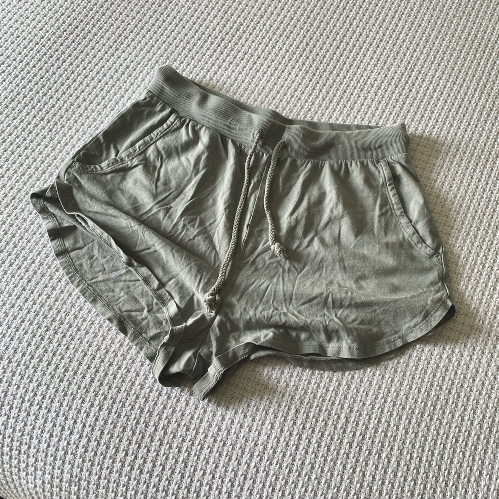 gray sleep shorts